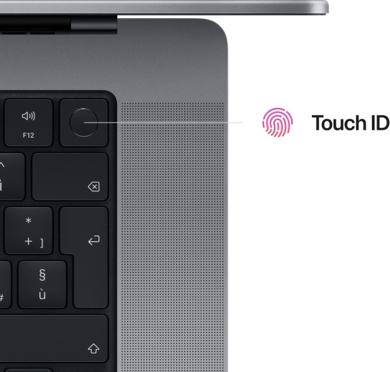 Macbook Pro 16" - Apple M2 Pro 12C - 16GB Ram - SSD 1TB - 2022 - Space Gray - Belgium Keyboard