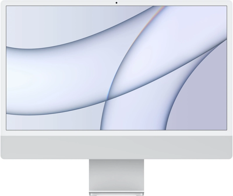 iMac 24" - Apple M1 8C 2,1GHz - 8GB Ram - SSD 256GB - Apple 7C GPU - Silver - Qwerty NL (Nieuw Product)