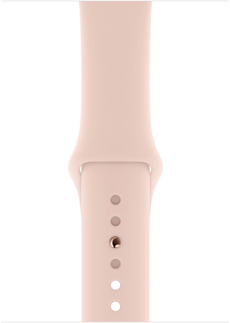 Apple Watch Series 4 (Sportbandje, 44mm) Goud (Roze)