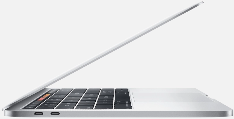 Macbook Pro 13" - Intel DualCore i5 - 8GB Ram - SSD 256GB - 2017 - Silver - Belgisch Toetsenbord(*)