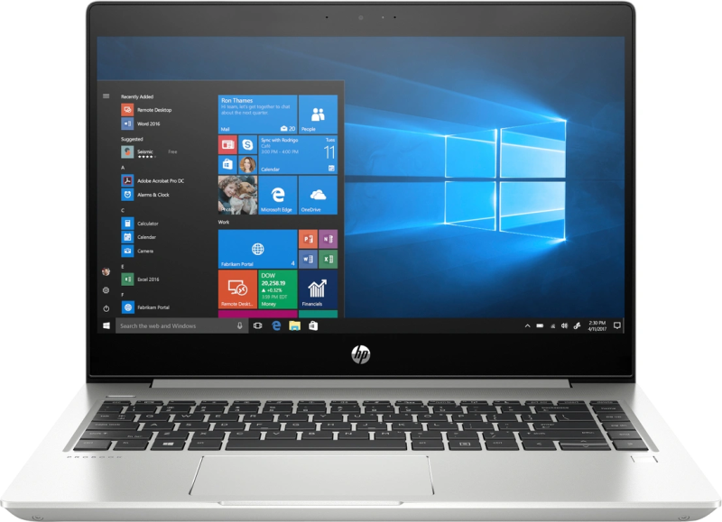 HP - ProBook 440 G6 - Intel I5 8350U - 8GB Ram - 256GB SSD - 14" (35.56 cm) - Windows 11 Pro - Qwerty US
