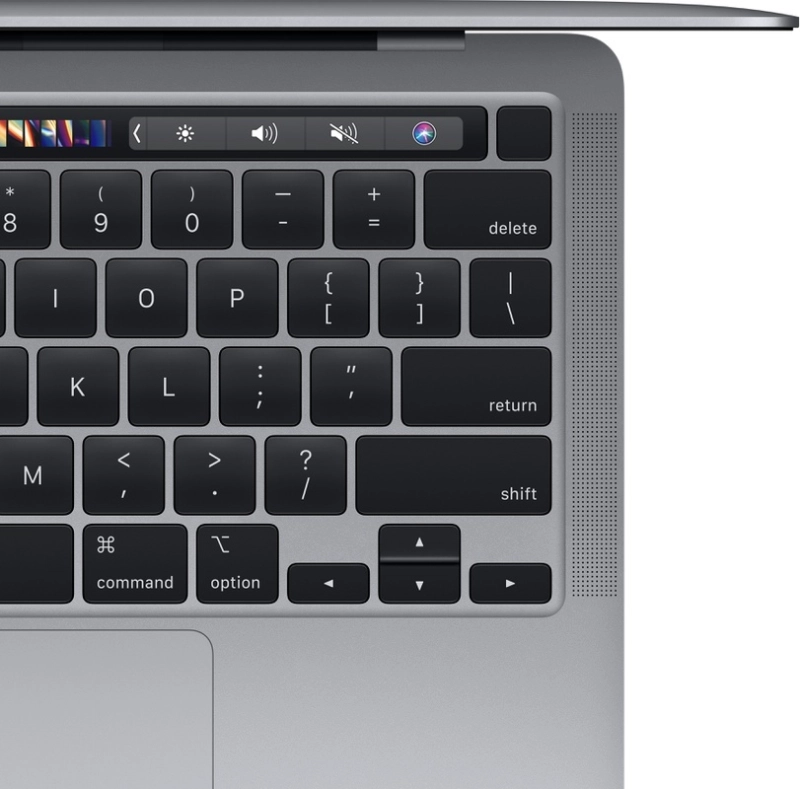 Macbook Pro 13" - Apple M1 8C 2,1GHz - 8GB Ram - SSD 256GB - 2020 - Space Gray - Duits toetsenbord