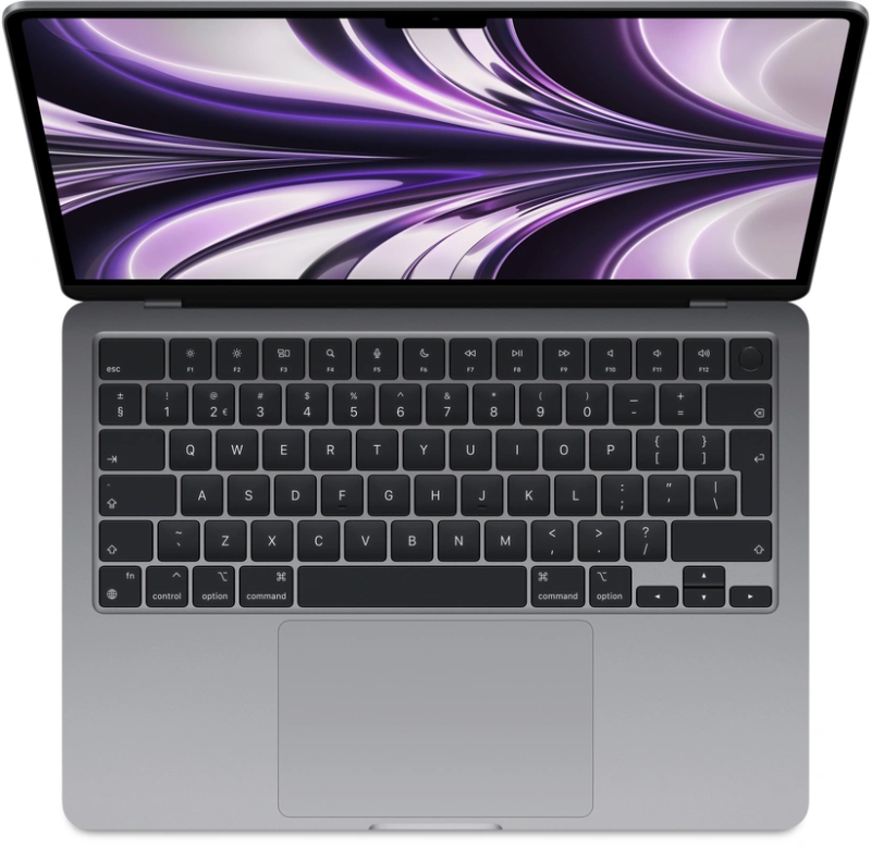 Macbook Air 13" - Apple M2 8-Core - Apple 10-Core GPU - 8GB Ram - SSD 512GB - 2022 - Space Gray - Qwerty US