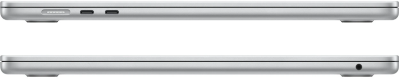 Macbook Air 15" - Apple M2 8-Core - Apple 10-Core GPU - 8GB Ram - SSD 256GB - 2023 - Silver - Qwerty US