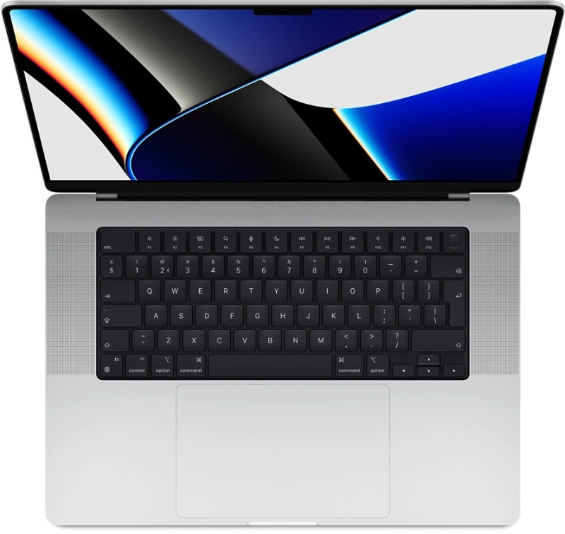 Macbook Pro 16" - Apple M1 Pro 10-core 2,1GHz - 16GB Ram - SSD 1TB - 2021 - Silver - Qwerty NL (Nieuw product)