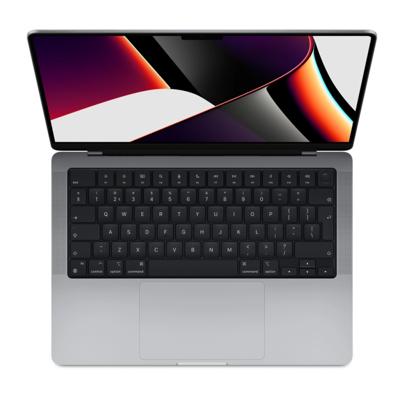 Macbook Pro 14" - Apple M1 Pro 8-core 2,1GHz - 16GB Ram - SSD 512GB - 2021 - Space Gray - Toetsenbord Belgisch