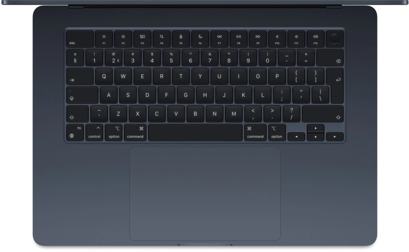 Macbook Air 15" - Apple M2 8-Core - Apple 10-Core GPU - 8GB Ram - SSD 256GB - 2023 - Midnight - Qwerty NL (Nieuw product)