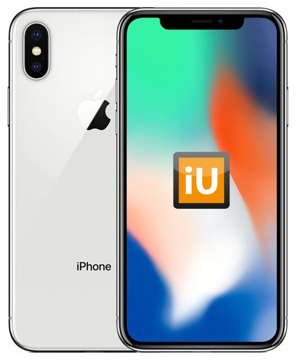 iPhone X 64GB Silver, No Face ID
