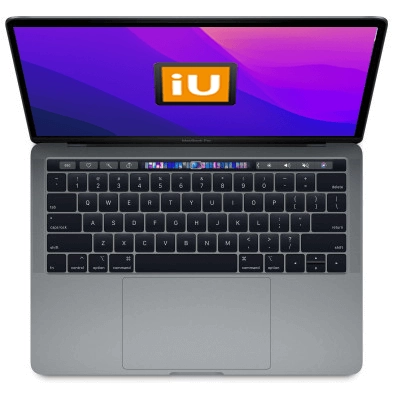 Macbook Pro 13" - Intel i7 2,3GHz - 32GB Ram - SSD 512GB - 2020 - Space Gray - Qwerty NL
