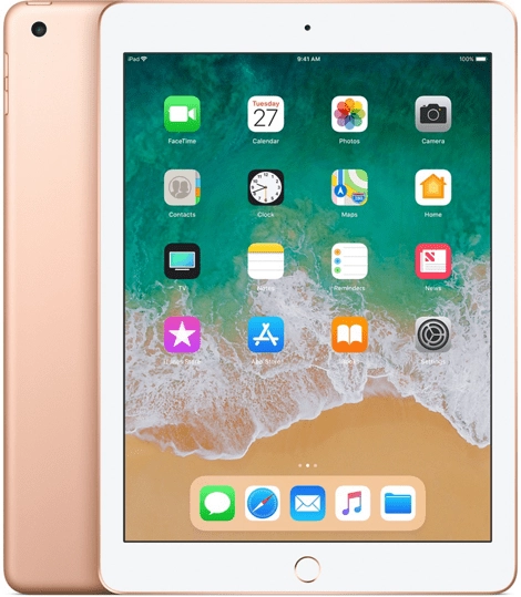 iPad 2018 128GB WiFi & 4G Gold