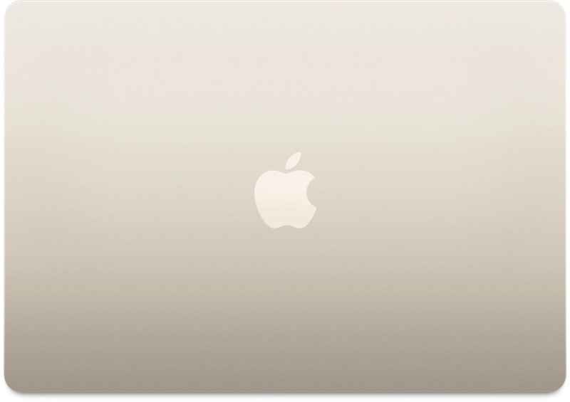 Macbook Air 15" - Apple M2 8-Core - Apple 10-Core GPU - 8GB Ram - SSD 256GB - 2023 - Starlight - Qwerty NL (New product)