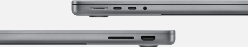 Macbook Pro 14" - Apple M3 8-core - 8GB Ram - SSD 1TB - 2023 - Space Gray - Qwerty NL
