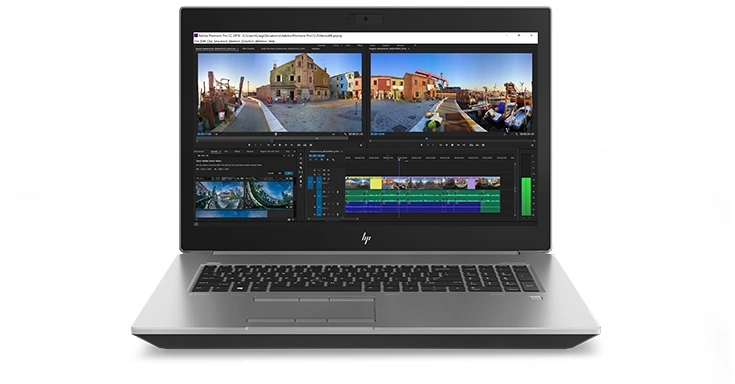 HP Zbook 17 G5 - Intel HexaCore i7 8850HQ - 16GB Ram - 512GB SSD - 17,3" (43.94 cm) - Nvidia Quadro P1000 4GB - Qwerty US