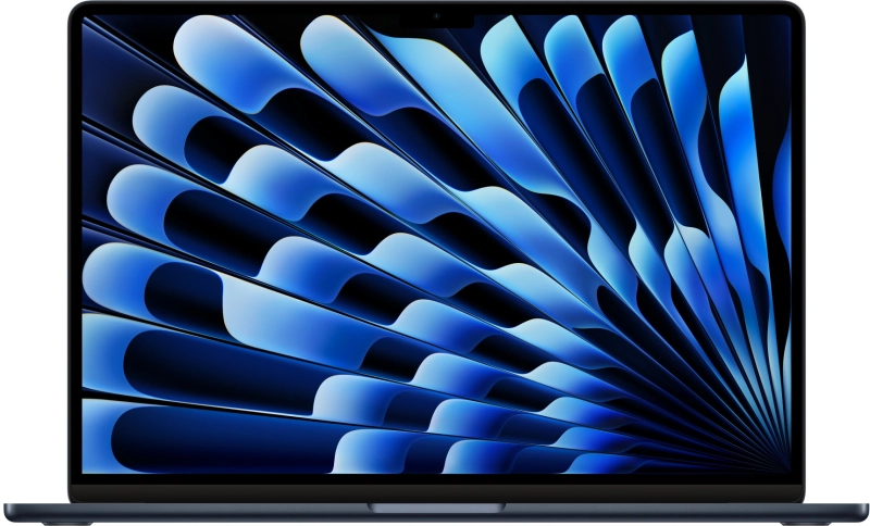 Macbook Air 15" - Apple M2 8-Core - Apple 10-Core GPU - 8GB Ram - SSD 256GB - 2023 - Midnight - Qwerty NL (Nieuw product)