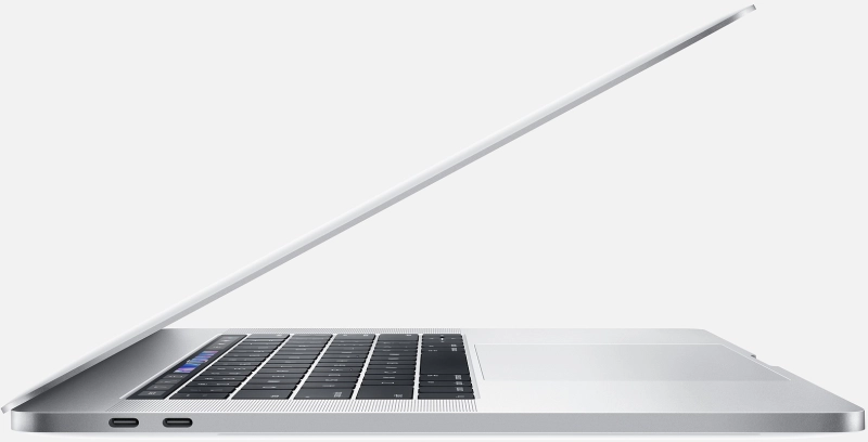 Macbook Pro 15" - Intel  i7 2,6GHz - 16GB Ram - SSD 256GB - 2018 - Silver - Toetsenbord Belgisch