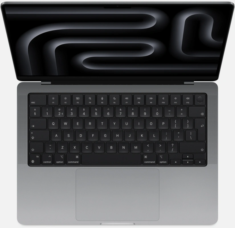 Macbook Pro 14" - Apple M3 8-core - 8GB Ram - SSD 1TB - 2023 - Space Gray - Qwerty NL
